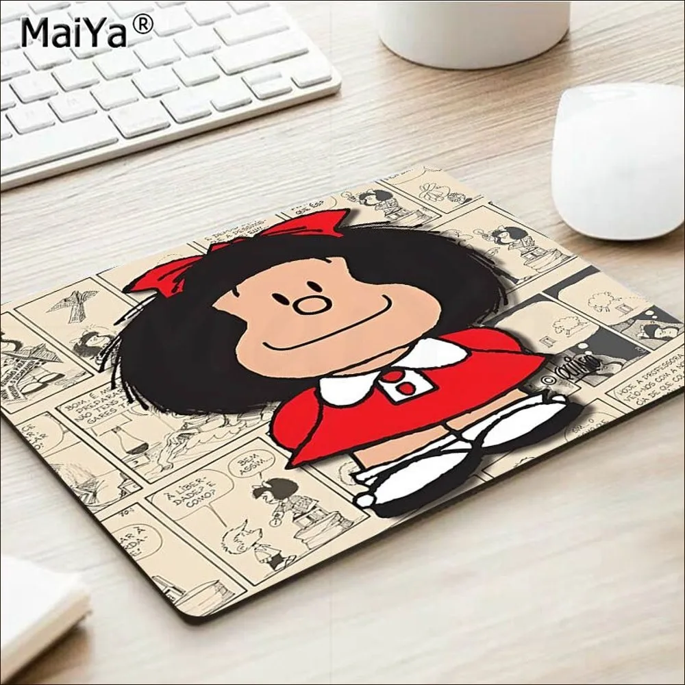 Mafalda  Mousepad Beautiful Durable Rubber Mouse Mat Pad Size for CSGO Game Player Desktop PC Computer Laptop