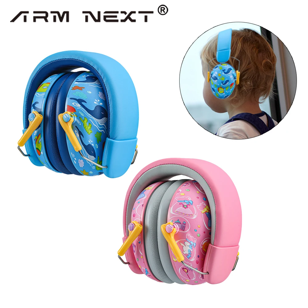 ARM NEXT K30 Kid Ear Protection Baby Kids Noise Reduction Ear Defenders earmuff for children Adjustable NRR 25db Safety