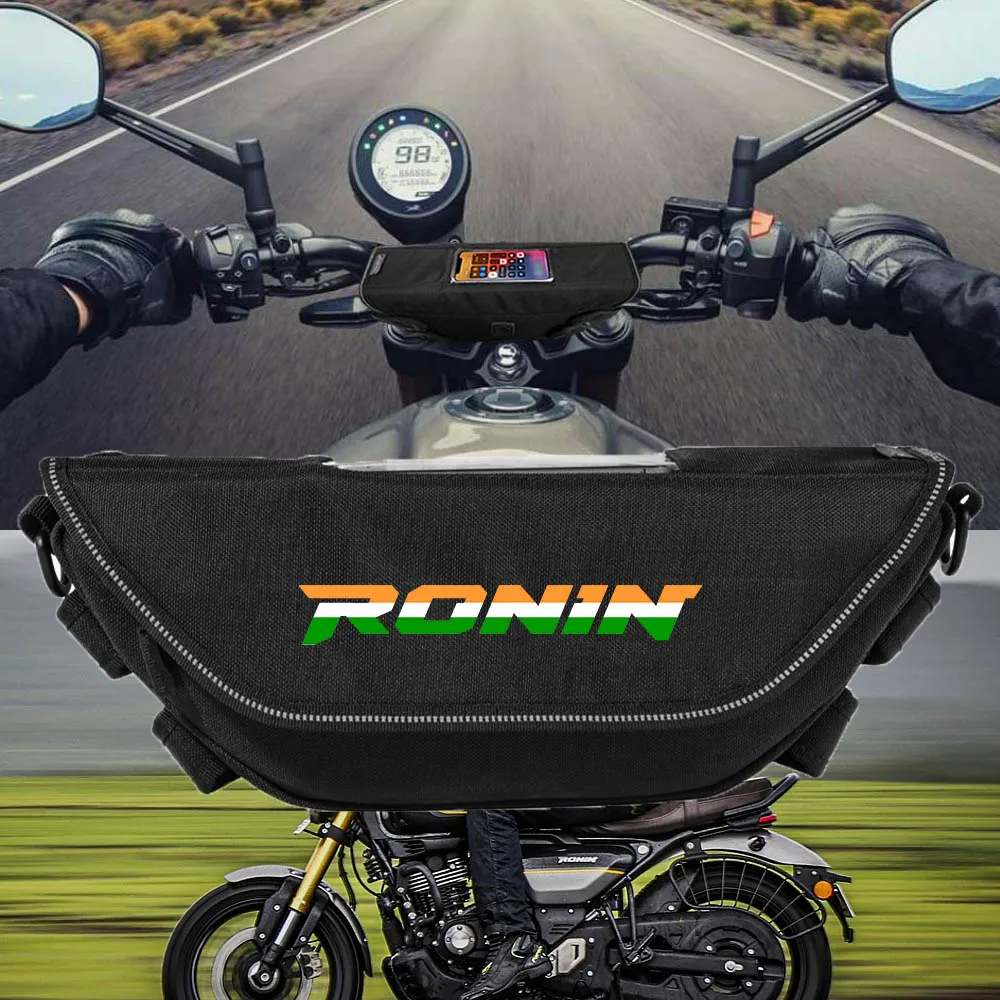 

For TVS RONIN ronin Ronin Motorcycle accessory Waterproof And Dustproof Handlebar Storage Bag navigation bag