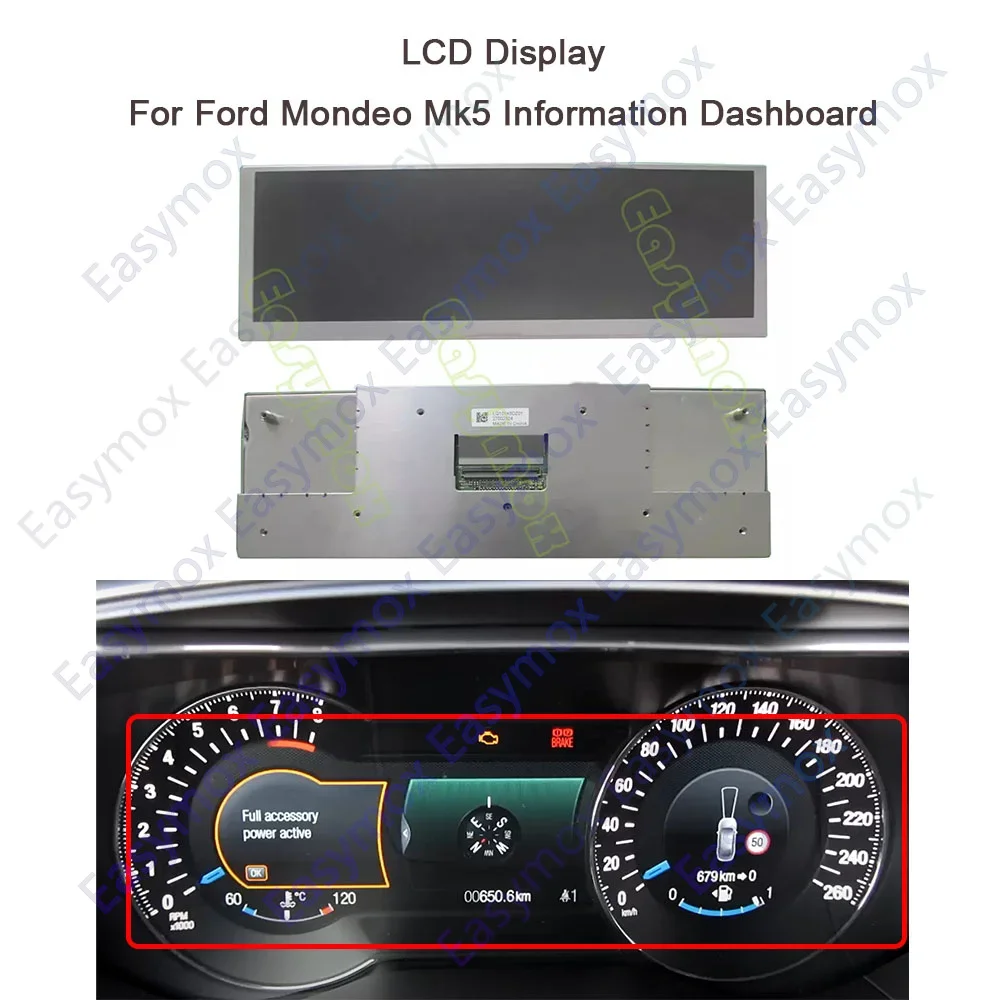 

Original LCD Display for Ford Mondeo MK5 instrument cluster 2014 2015 2016 2017 2018 2019 FS7T-10849-AHG Repair