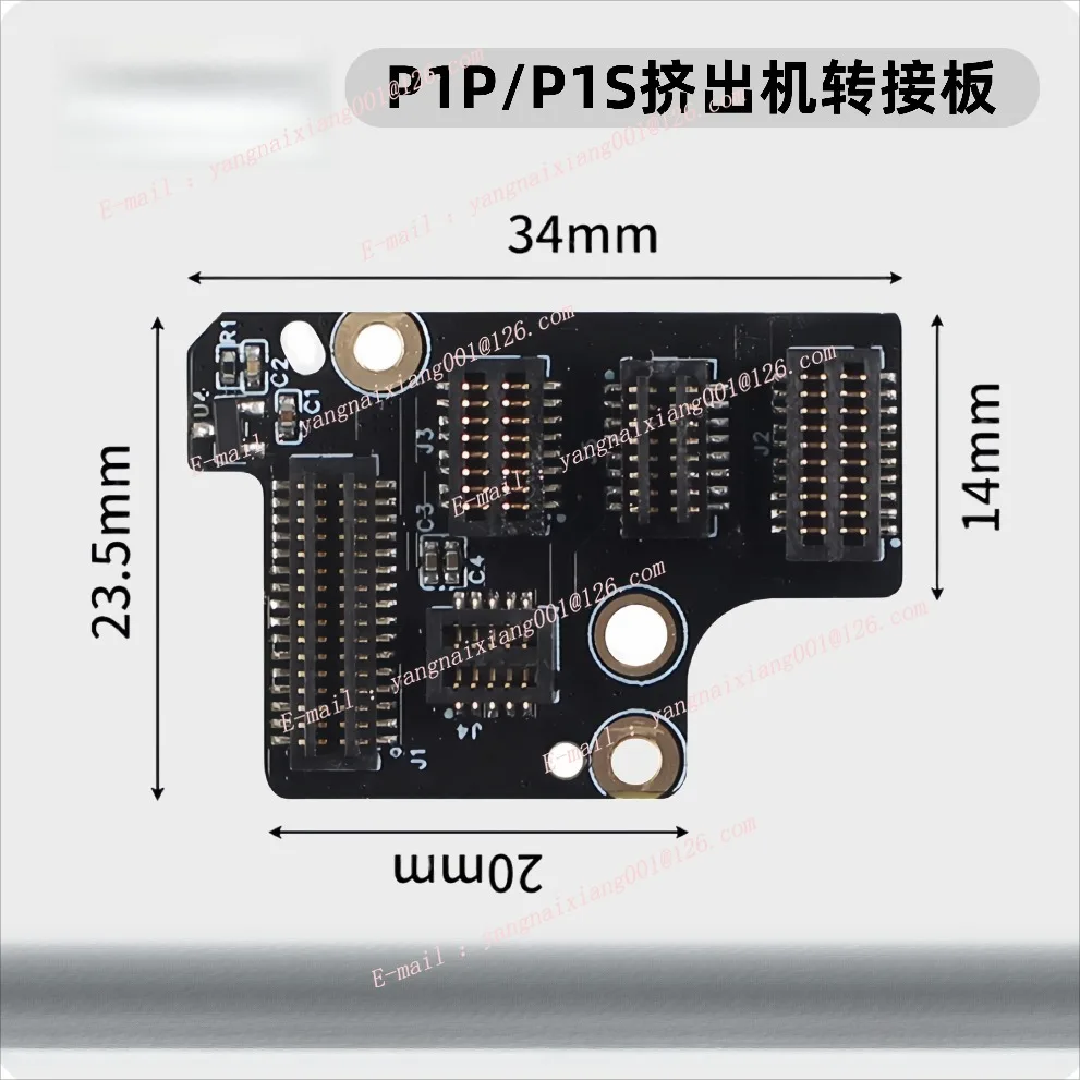 3D Printer Extruder Connection Interface PCB Adapter Board for Bambu Lab TZ-P1, P1P, P1S 3D Printing Machine Spare Parts