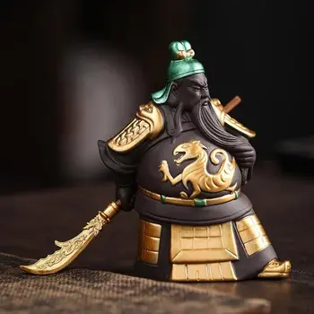 陶瓷關公像,中國將軍,財神,家居房間辦公室裝飾風水擺件 8 最佳銷售 關公 - №7
