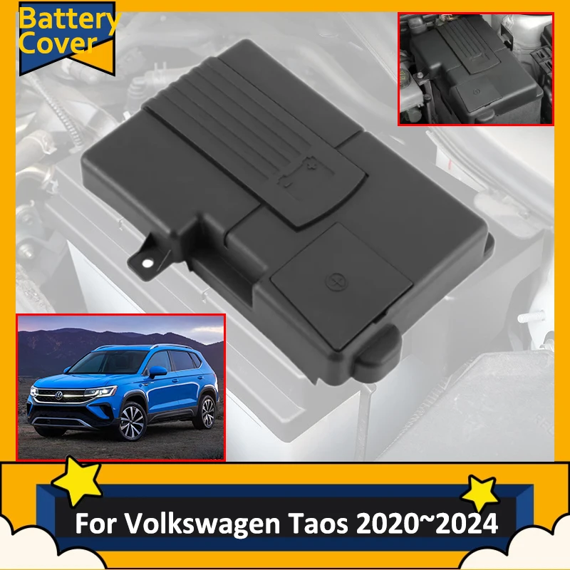 Nowy uchwyt na akumulator do Volkswagen Taos VW Tharu 1.4T 2.0T 2020 2021 2022 2023 2024 Osłona przeciwpyłowa silnika