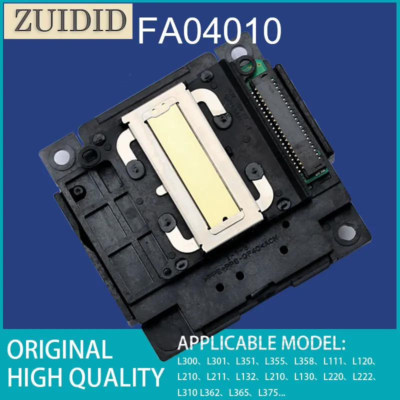 Print Head FA04010 L301 Printer Head For Epson FA04000 L310 L355 L360 L365 L380 L455 L555 L1110 L3108 L3252 WF2510 Printhead