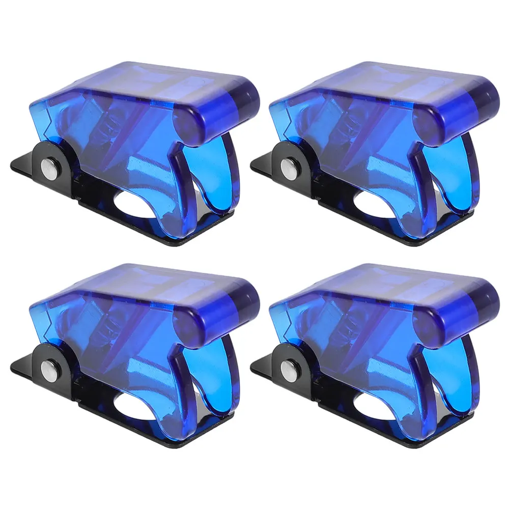 

4 Pcs Car Toggle Switch Cover Automotive Electronic Components Plastic Switches