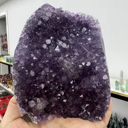 865g 10.5cm  Natural Uruguay Dream Amethyst  Quartz Crystal