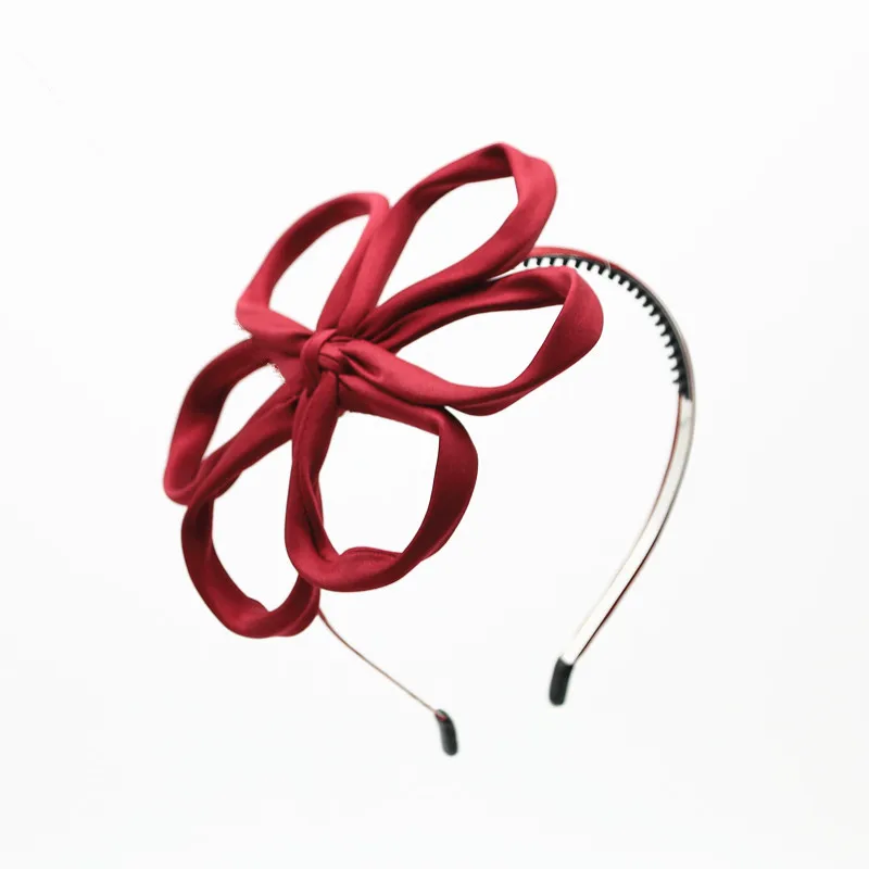 

Fashion NEW SPRING SUMMER STYLE fashion charming large wire flower headband assorted colors girls fashion hairband