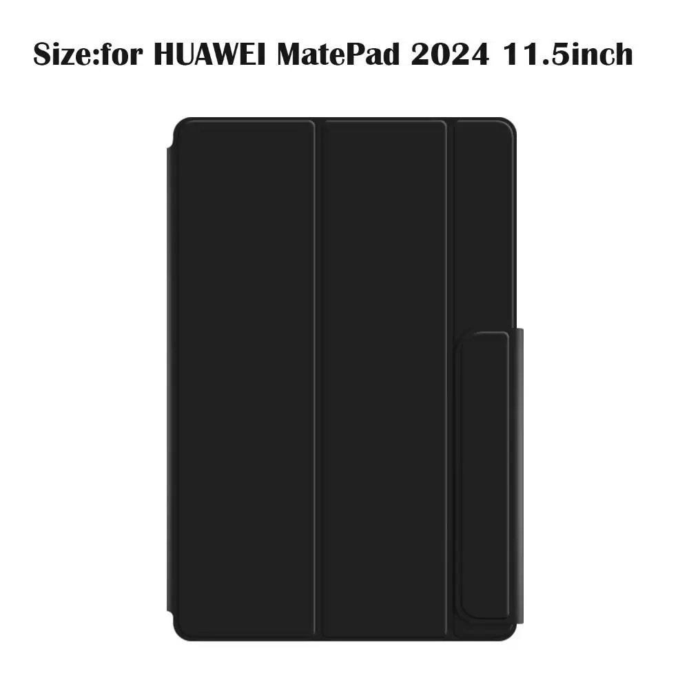 Magnetic Tablet Case Trifold Stand Smart TGR-W09/TGR-W10 Cover Multi-Angle Viewing Shockproof for HUAWEI MatePad 11.5 S 2024