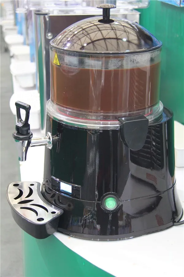 Máquina de Chocolate caliente comercial, dispensador de Chocolate caliente para beber, leche, té, soja, café, vino, electrodoméstico de cocina, 5l