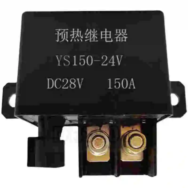 Start Relay Auto Relay Preheating High Current Electromagnetic 12v24v150a AUMAN Truck Bus