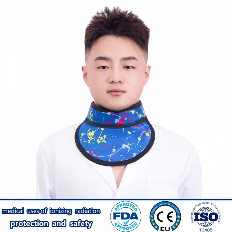 Genuine X-Ray Gamma Ray Protective 0.35mmPb/0.5mmPb Lead Collar Radiology Department Ionizing Radiation Protection Lead Collar