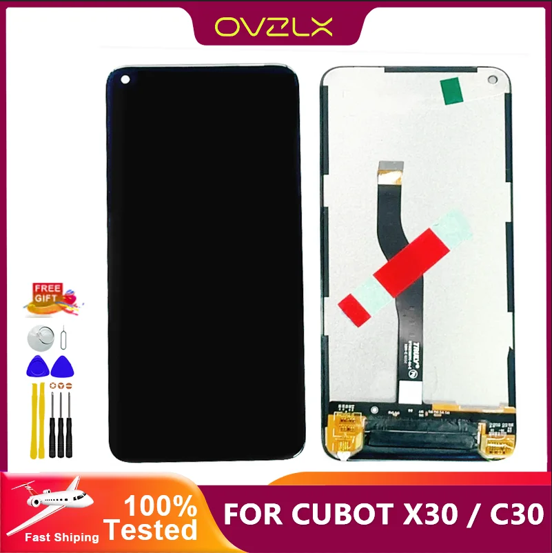 New Tested Original For Cubot X30 LCD Display Assembly Replacement For Cubot C30 LCD Screen 6.4 inch Original Display