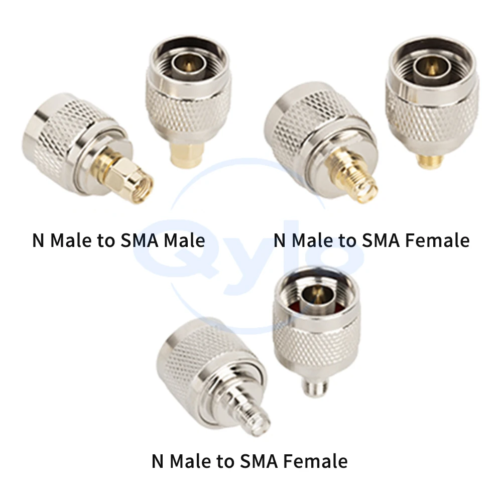 N-to-SMA Adapter N Female to N Male SMA Male to SMA Female N-Type Adapter Male to Female Male-to-Male RF Connector (1 pcs)