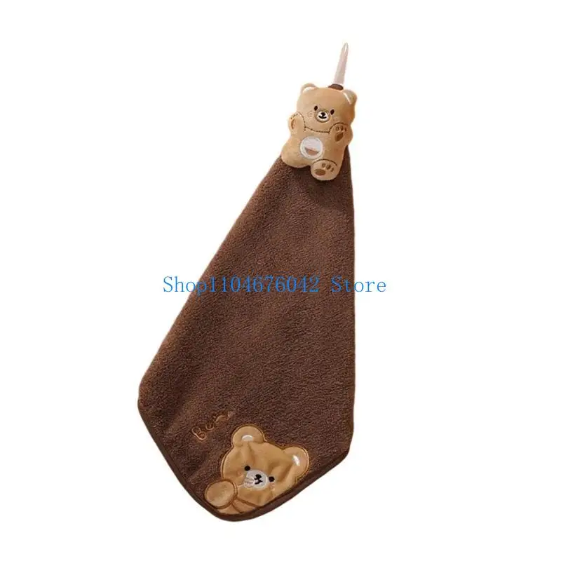 5asd Animal Lover Essential Soft Hand Towel High Absorbency Corals Velvets Wash Cloth