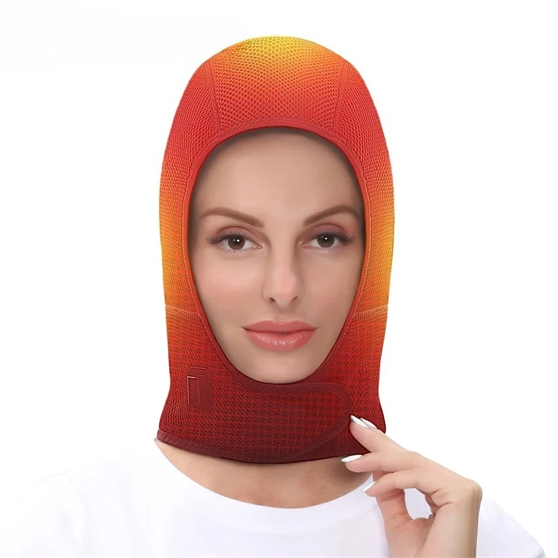 

Heating Head Neck Support Hat Relieves Neck Head Pain Dizziness Neck Fatigue Promotes Head Relaxation Warm Head Brace