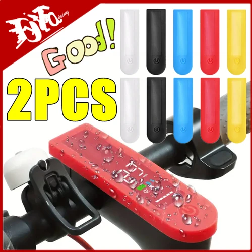 Funda protectora impermeable para pantalla de visualización para patinete eléctrico Xiaomi M365 Pro, Panel de tablero, funda de silicona para regalos, 2/1 ud.