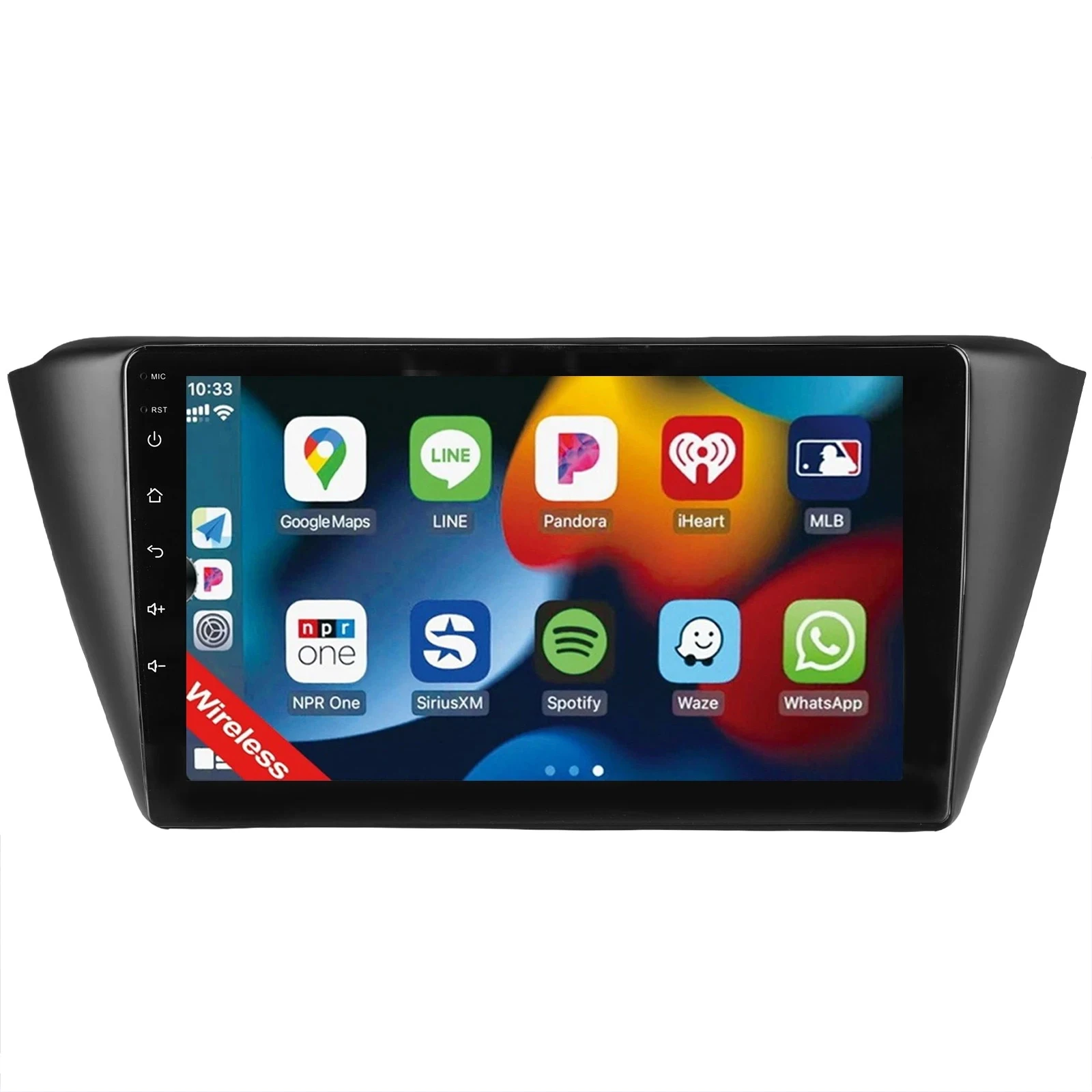 MOPECT Voor Skoda Fabia 3 III 2014-2020 Android 15 draadloze Carplay autoradio navigatie GPS multimediaspeler stereo WIFI - afbeelding 2