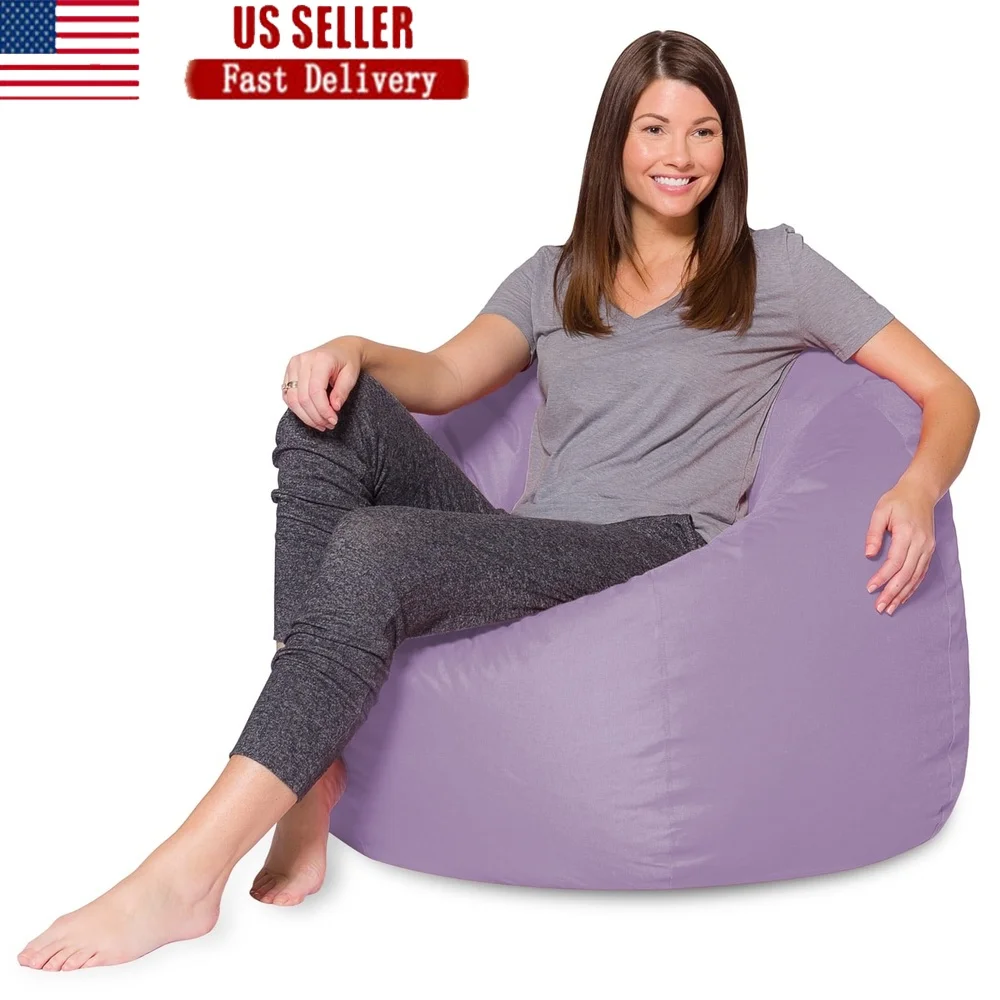 

Removable Washable Cover Bean Bag Chair Adults Kids Comfortable Fun Furniture Playroom Office Relaxation