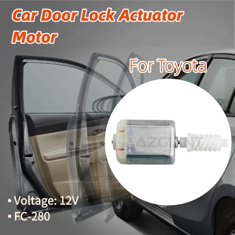 

AZGIANT Car Door Lock Block Motor Repair Kit For 2004-2014 Toyota Innova MK1 Car Accessories