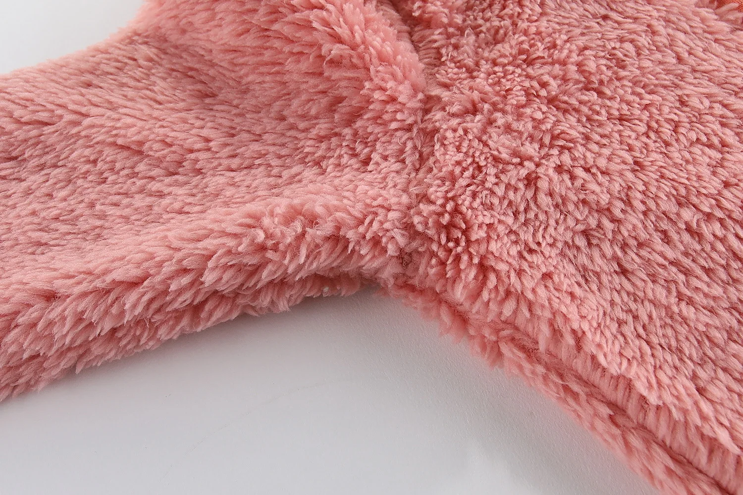 Frühling und Herbst Kinder Fleece Mantel Baby Bär Ohren Langarm Warme Jacke 0-3 Jahre Alte Kind Kleidung – Detail 19