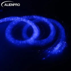 ALIEN 0.75mm 2M Sparkle Flash Point PMMA Plastic Fiber Optic Cable Lighting Wedding Holiday Birthday Party Christmas Decoration