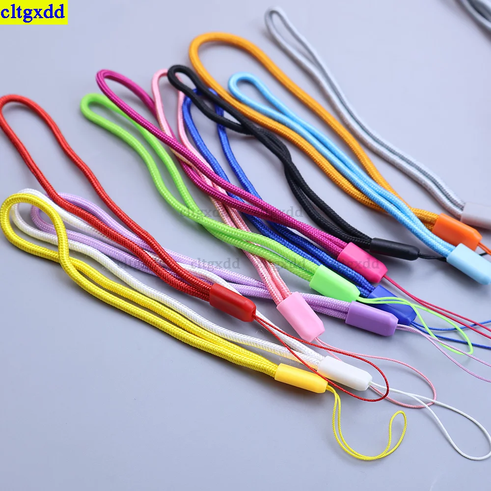 Cltgxdd 2piece FOR GBA/GB/GBC/GBP/GBA SP/NDSL/PSP/PSV/Wii mobile phone USB key short hanging rope wristband anti loss rope