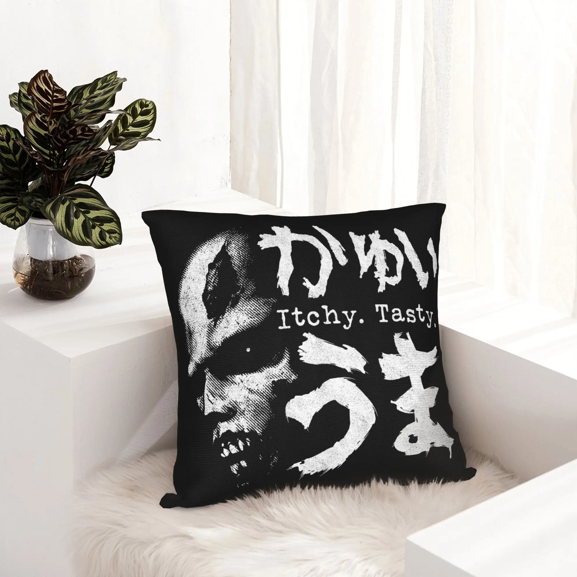Residents Evils Village Pillowcase Double-sided Printing Fabric Cushion Cover Gift  Throw Pillow Case Cover Home Square 18''