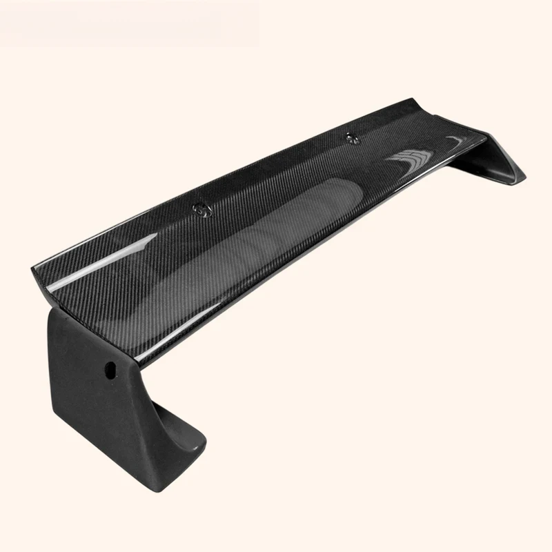 R32 Gtr Style Rear Spoiler (Include Support Rod) Partial Carbon Fiber(Blade)