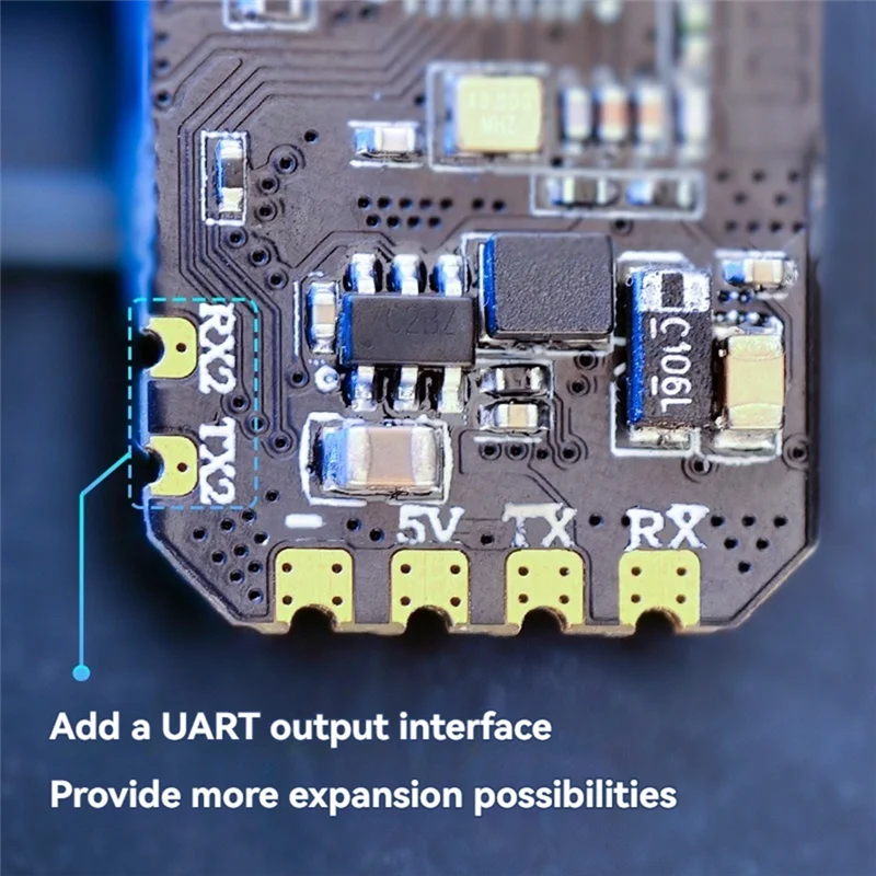 SQPP-Radiomaster XR3 Nano 듀얼 밴드 Expresslrs 수신기, FPV 장거리 RC 드론용 900Mhz T 안테나 포함