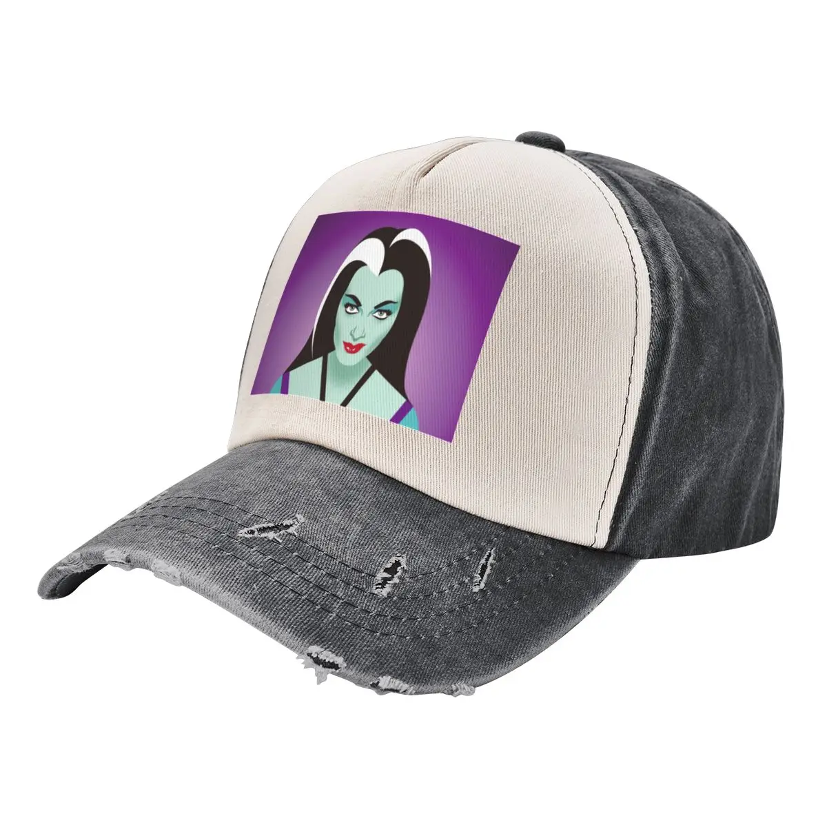 Lily Munster Baseball Cap Brand Man cap Hat Beach party Hat Sunhat Men's Luxury Women's