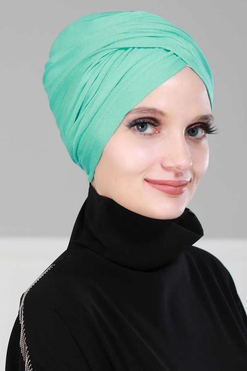 Hijab Knochen türkis