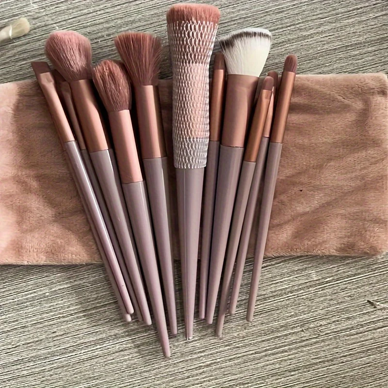 13-teiliges Make-up-Pinsel-Set, Pinselhaar, Lidschatten, Foundation-Make-up, Pinselhaar, Pinsel-Make-up, komplettes Set mit Beauty-Tools