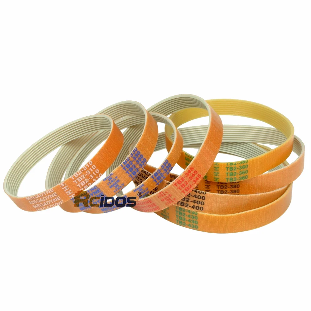

TB2-310/330/345/360/380/400/480 PU endless ribbed belt Automatic Meat slicer Rib Belt,Meat Cutter Small Transit belt,1pcs price