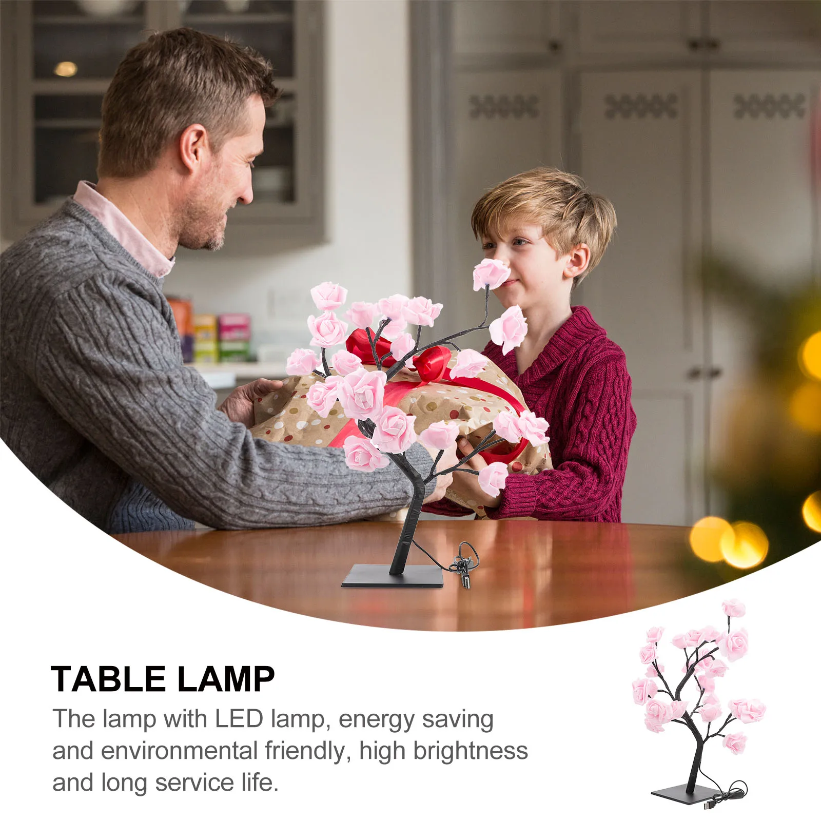 Tree Shape Led Lamp Bedroom Table Lamp Decor Desktop Table Night Light Light Desktop For Home Bar Restaurant