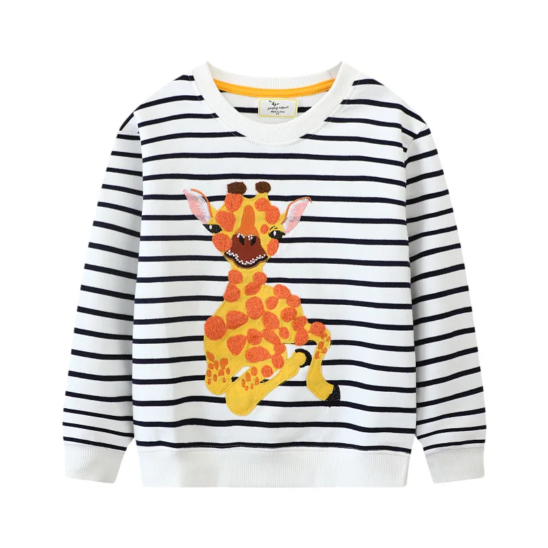 

Children's Sweatshirt Autumn New Boys' Long Sleeve Base Shirt Cartoon Round Neck Children's Sweatshirt Source