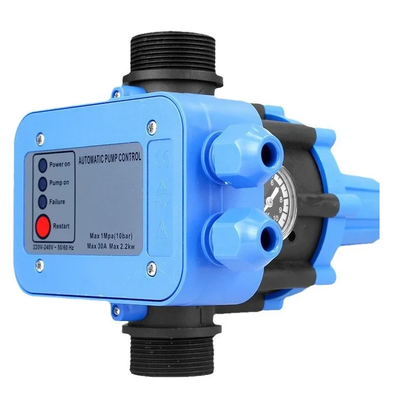 

2026 New Pump Electronic Pressure Switch Controller Automatic Water Start-Stop Pump Intelligent PumpingProtection