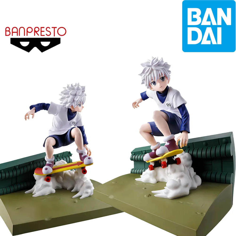 

Banpresto BANDAI, новые точечные товары, HUNTER HUNTER, памятная сага, специальная аниме-фигурка Killua, модель, настоящая игрушка в штучной упаковке