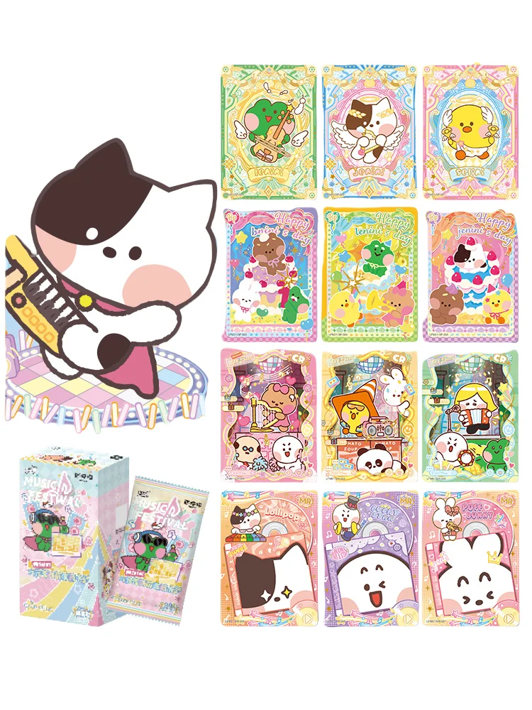 

KAYOU Line Friends Minini Card Beown Minini Cards Cony Lovely Sticker Line Friends Cartoon Anime Character Peripherals Toy