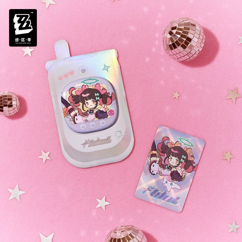 Official ZenlessZoneZero Genuine “Delusional Dreams” Series Game Merchandise, Part 2: Pin & Card Holder Set, Brooch, Gift 4