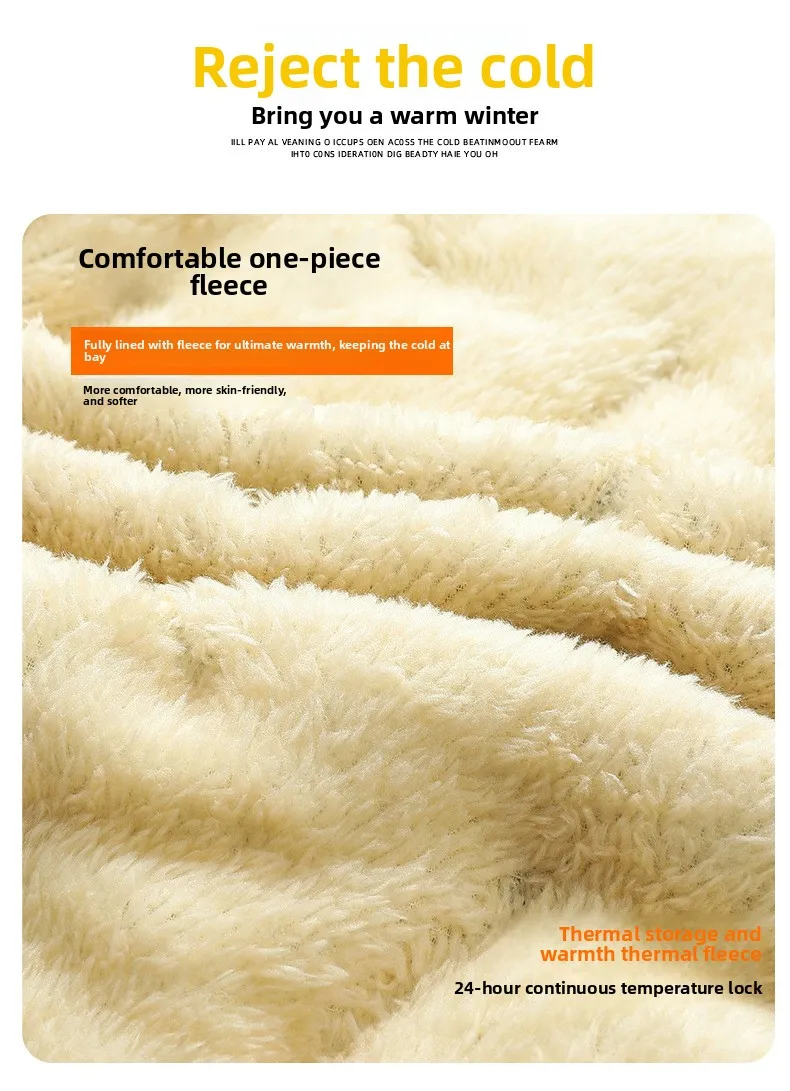 Herrenweste für Herbst und Winter, winddicht und warm, verdickte Kleidung, Stehkragen, warme Oberbekleidung – Detail 6