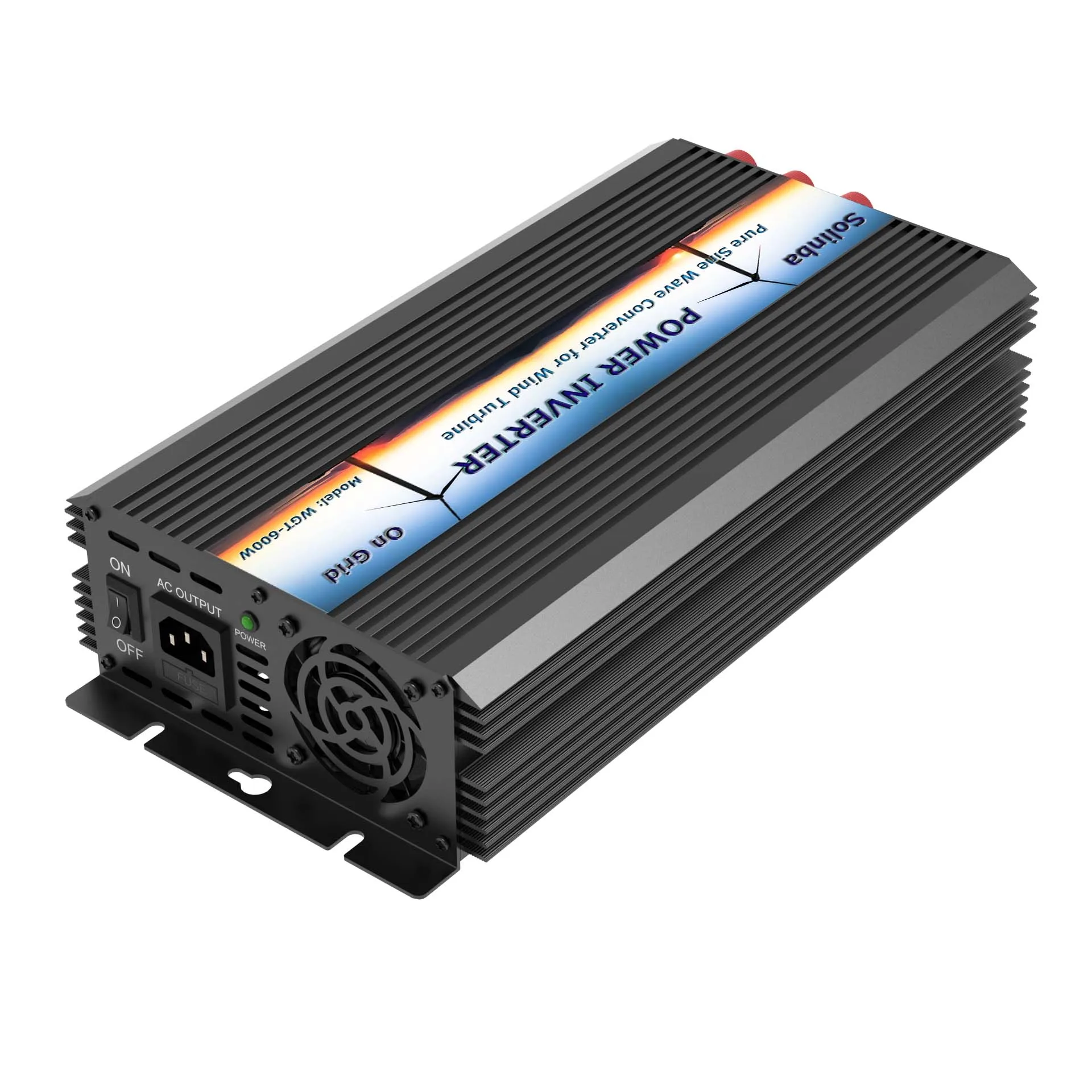 Imagem -03 - Grid Tie Inverter Generator 600w para Turbina Eólica 24v dc 2460v para Ac180260v com Power Meter Resistência de Travagem