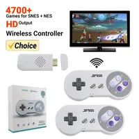 SF900 Consola for Super Nintendo 16 Bit Game Stick 5000 Retro Games HD Video Game Consoles for NES SNES Wireless Controller
