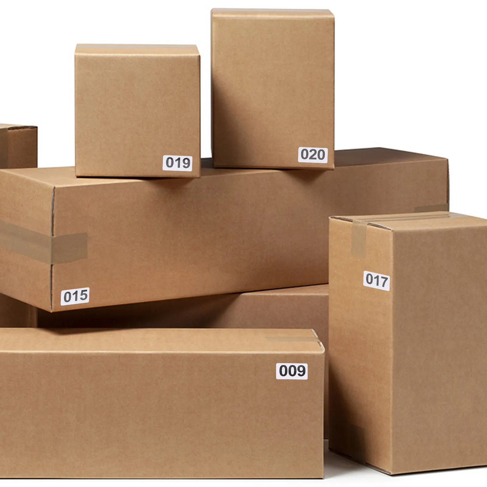 

Number Label Stickers Roll Warehouse Stickers Simple Prominent Digits Excellent Craftsmanship Wide Application for Goods
