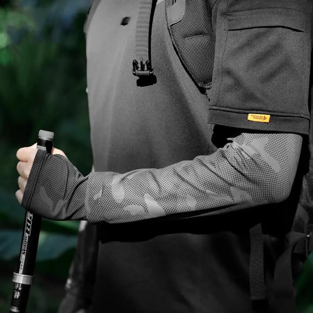 Sunscreen Sleeve For Men's Fishing Arm Protection UV Resistant Anti-sunburn Sleeve Summer Outdoor Cycling Sleeve