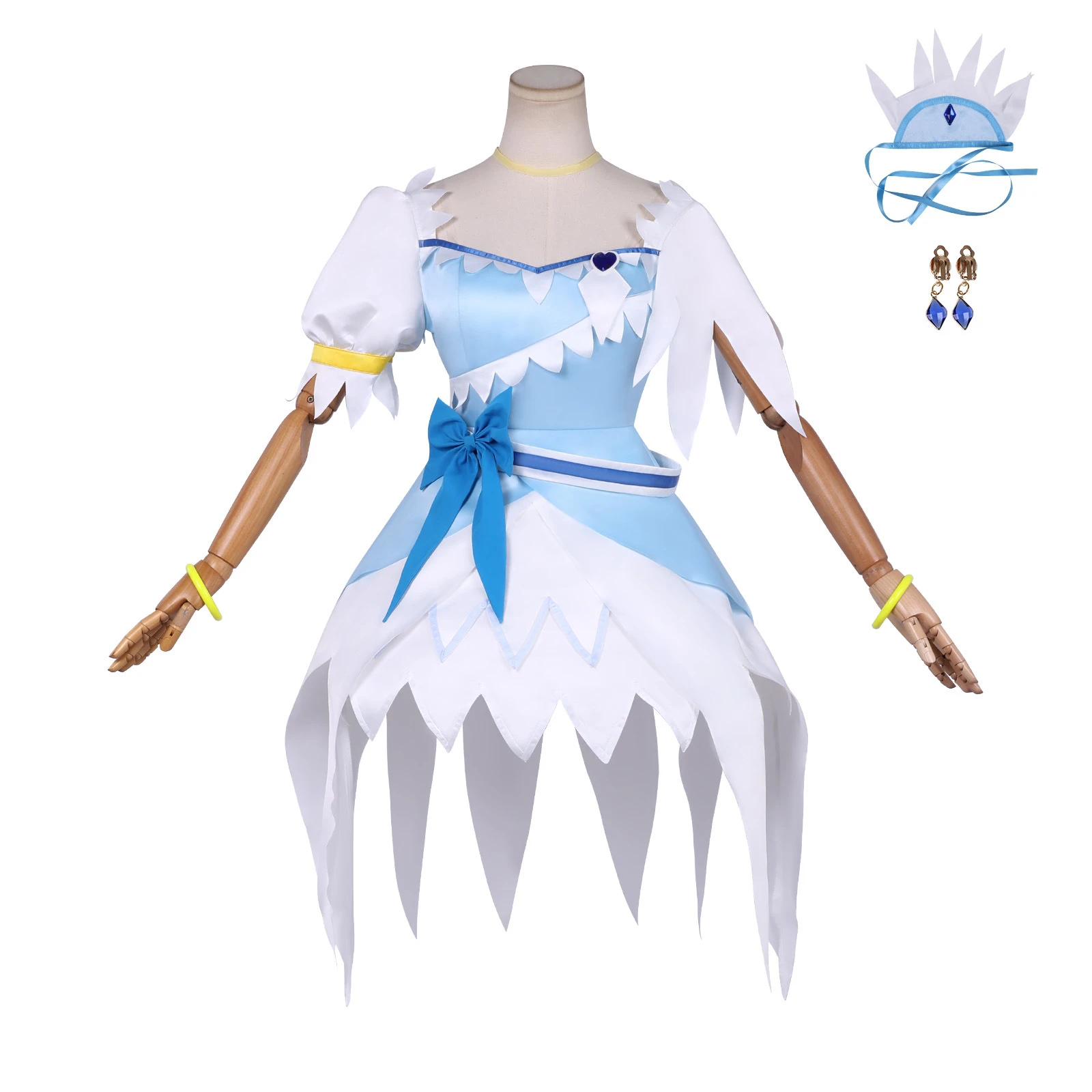 Mana Aida, Rikka Hishikawa, Alice Yotsuba, Makoto Kenzaki, Aguri Madoka Cosplay Dress, Women Costume for Carnival & Halloween
