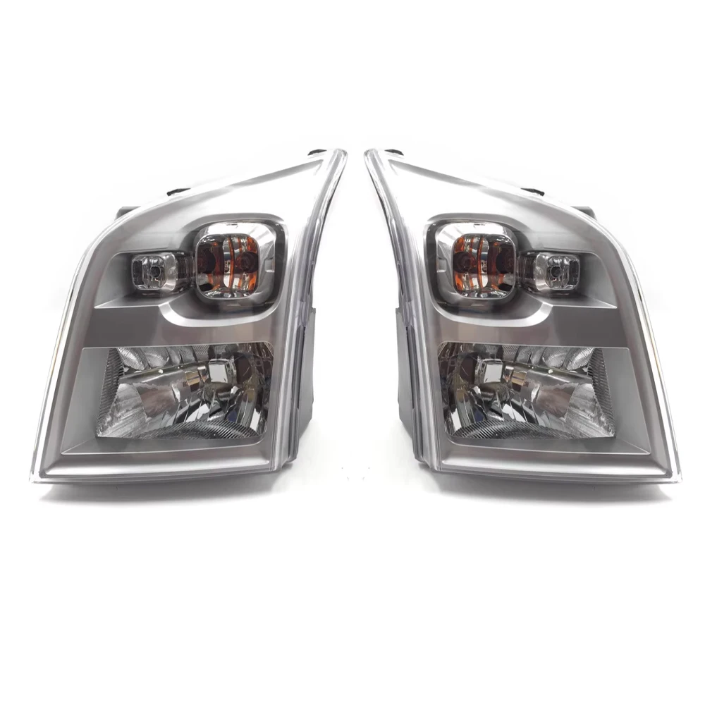 Kamshing 1 زوج المصد الأمامي العلوي لفورد ترانزيت V348 2009 2010 2011 2012 كشافات رئيس ضوء رئيس مصباح