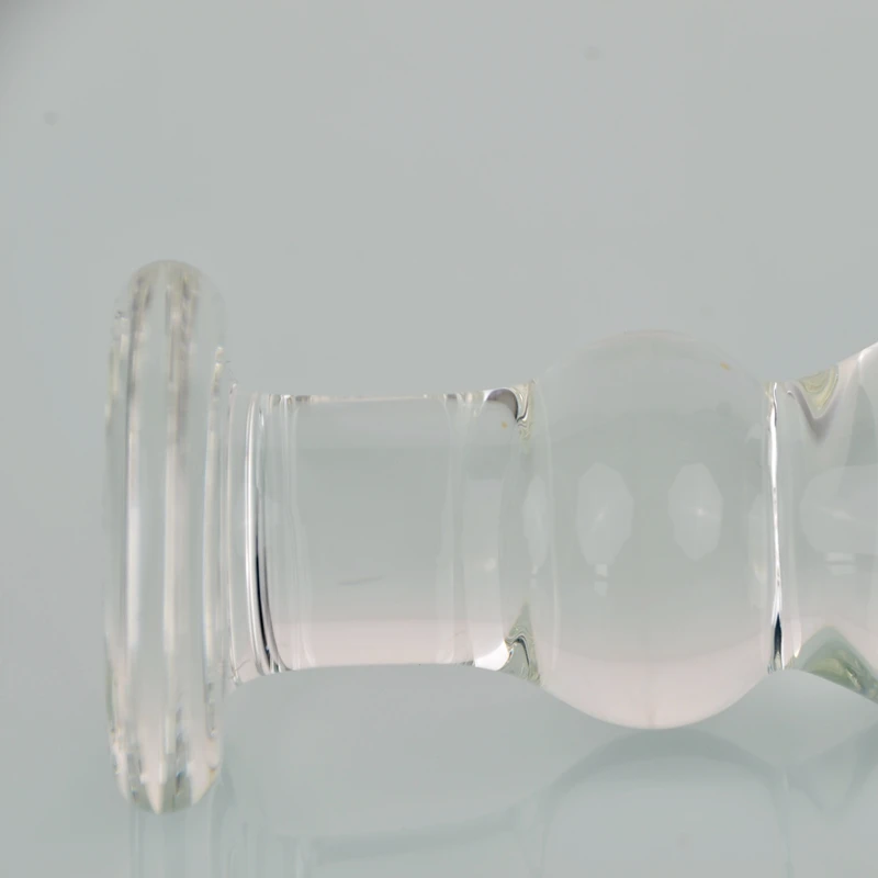 Fabrik Großhandel kleine Größe niedlichen transparenten Glas Butt Plug/niedlichen Glas Dildo Spielzeug/klaren Butt Plug für Liebhaber Vergnügen