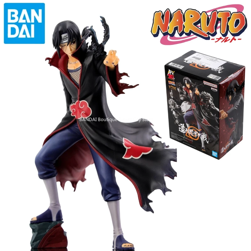 

Brand New Spot Bandai Glasses Factory FIGURE COLOSSEUM Series Model Ninja War Uchiha Itachi Action Figure Collection Gift