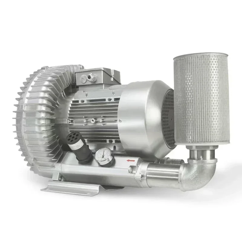 4KW Single Stage 3 Phase High Pressure 200mbar Cheap Vacuum Pump for CNC Machine - Industrial Strength Vacuum System