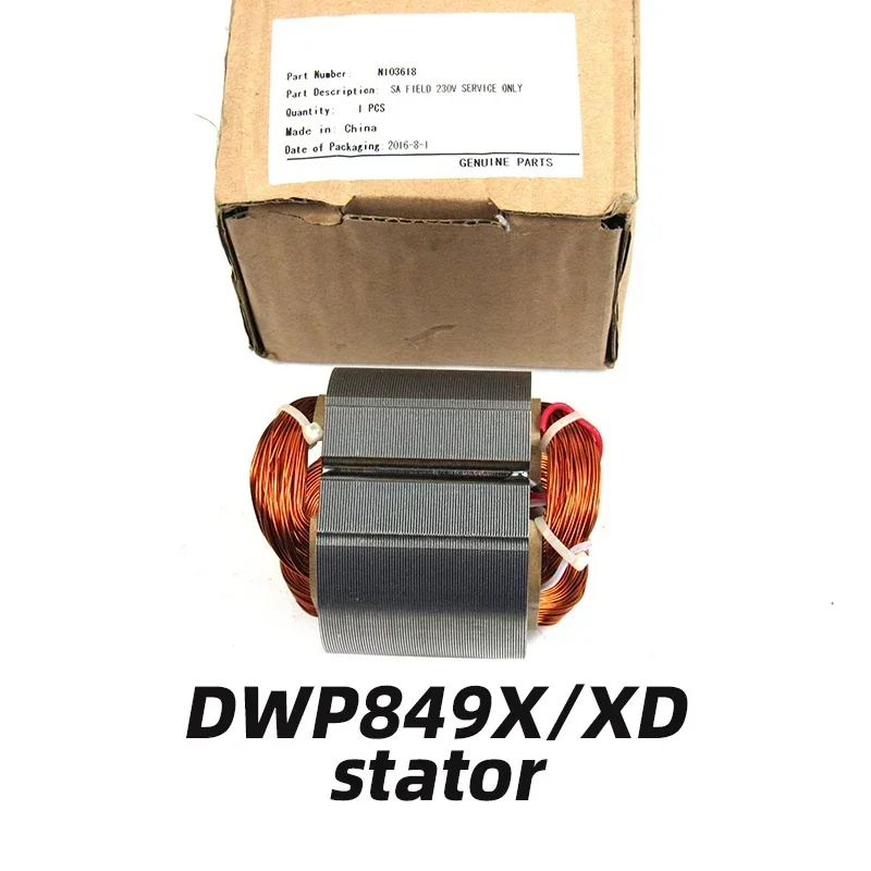 Imagem -03 - Armadura para Dewalt Parts Acessórios de Substituição Carbono Escova Rotor Anchor Stator Bobina Dwp849x Dwp849xd D6138 Ac220240v
